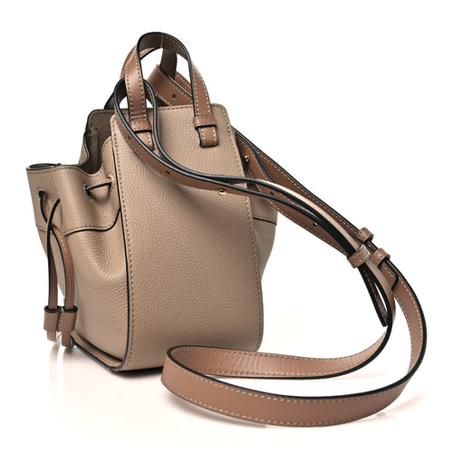 Calfskin Mini Hammock Shoulder Bag Sand Mink